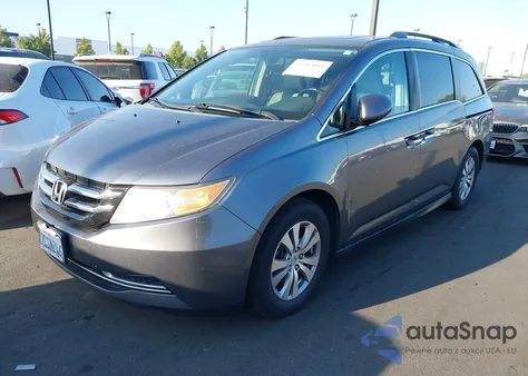 2014 Honda Odyssey Exl из США, поврежденный, VIN 5FNRL5H6XEB043922